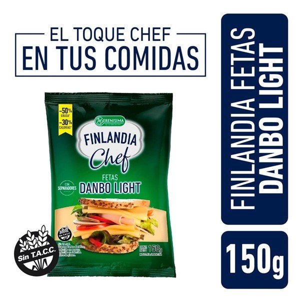 Finlandia Queso Danbo Light Feteado La Serenisima 150gr