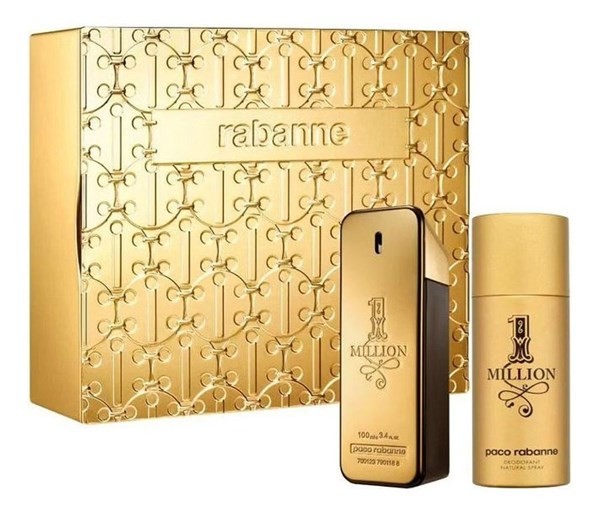 Set Perfume Paco Rabanne 1 million 100 ml + #1