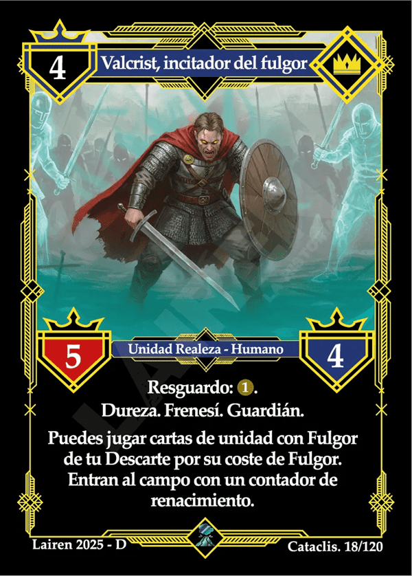 018 Valcrist, Incitador Del Fulgor - Coste 4