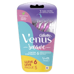 Gillette Maquina de Afeitar Venus Simply3 Mujer Rosa ( 6 Unidades) #1