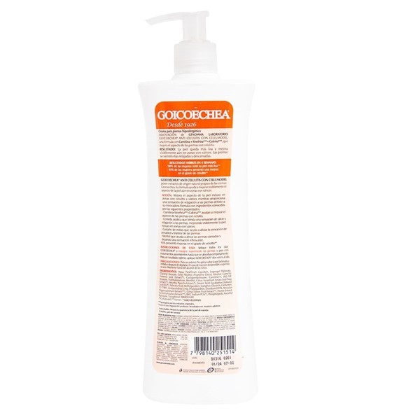 Goicoechea Crema Corporal  Con Cellumodel 400 Ml alt