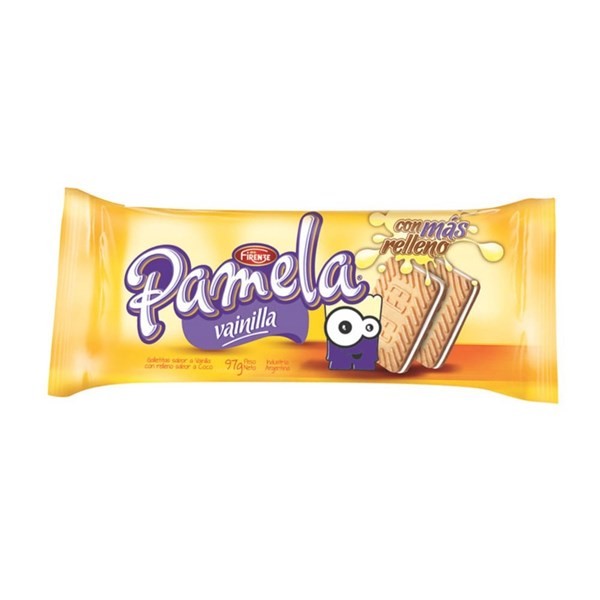 Galletitas Dulces Pamela Vainilla 97 gr #1