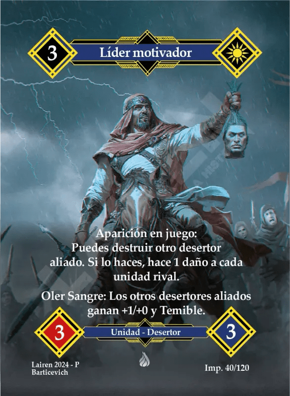 040 Lider Motivador Full Art - Coste 3