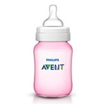 Mamadera Avent Classic Rosa |x 260 ml #1
