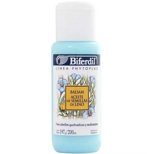 Biferdil Balsamo Aceite Semilla Lino Pelo Quebradizo 200 ml #1