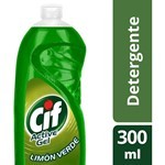 Cif Active Detergente Lavavajilla Gel Limón Verde x 300 ml #1