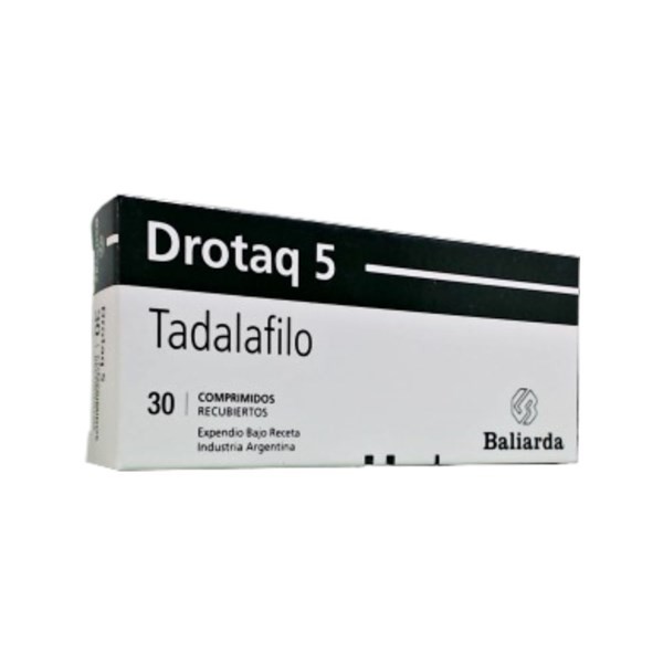 Baliarda Drotaq Tadalafilo 5 Mg x 30 Comp Recubiertos #1