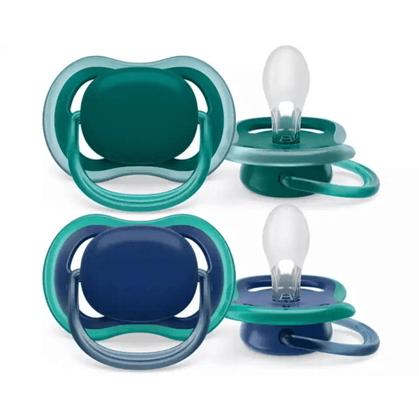 Avent Chupete Ultra Air Deco Color Liso 6-18 M X2 Unidades alt