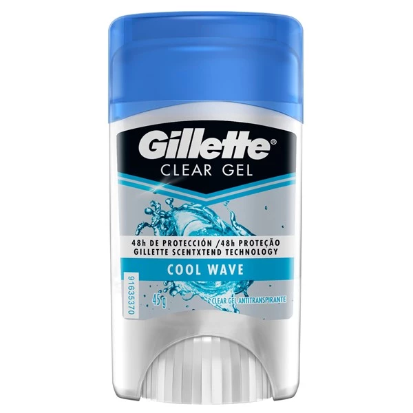 Gillette Antitranspirante Miniclear Gel Cool Wave 45 ml alt