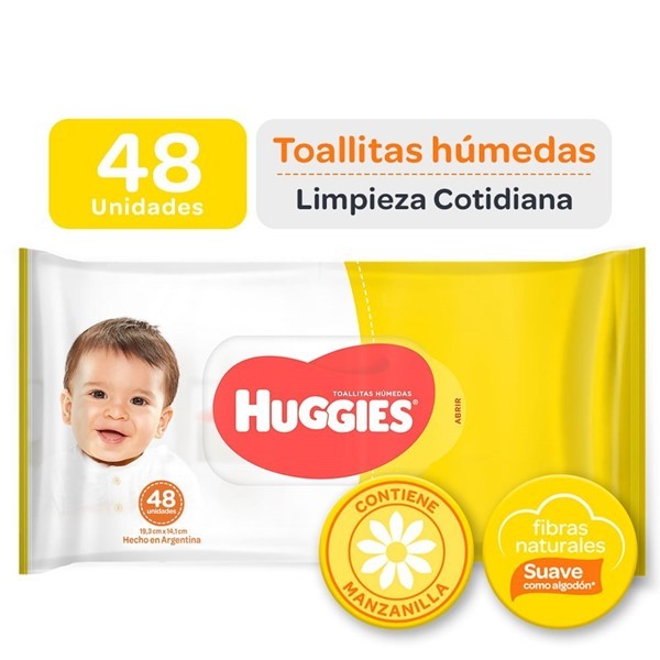 Huggies Toallitas Húmedas Triple Acción (48 Unidades) #1