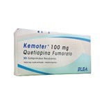 Elea Kemoter Quetiapina 100 Mg x 30 Comp Recubiertos #1