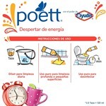 Limpiador Definfectante De Pisos Poett Despertar De Energía 900 Ml #5