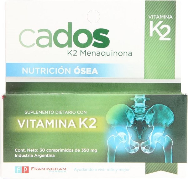Cados Vitamina K2 30 comprimidos alt