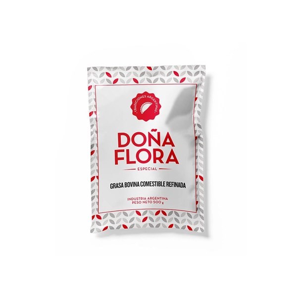 Grasa Bovina Refinada Doña Flora 500 g #1