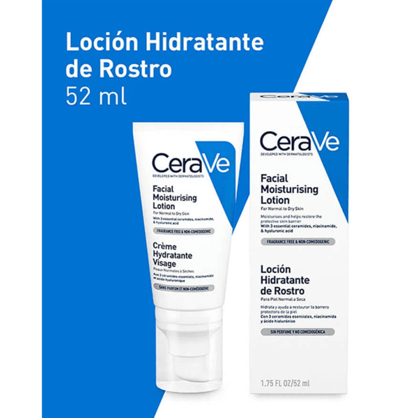 Cerave Loción Hidratante Para Rostro 52 ml alt