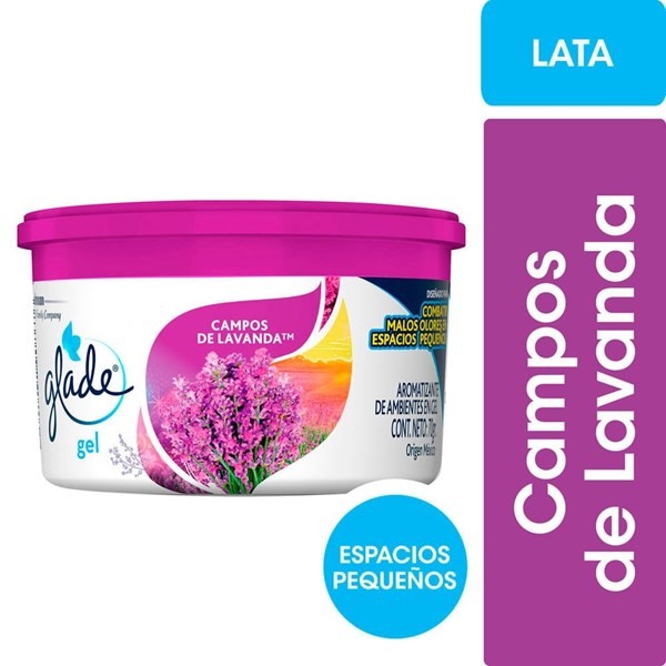Aromatizante de Ambientes Glade Mini Gel Hogar Lavanda 70 gr alt