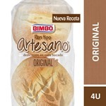 Pan Hamburguesa Artesano Bimbo x 240 g #1