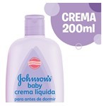 Johnsons Baby Crema Liquida Antes de Dormir 200 ml #1