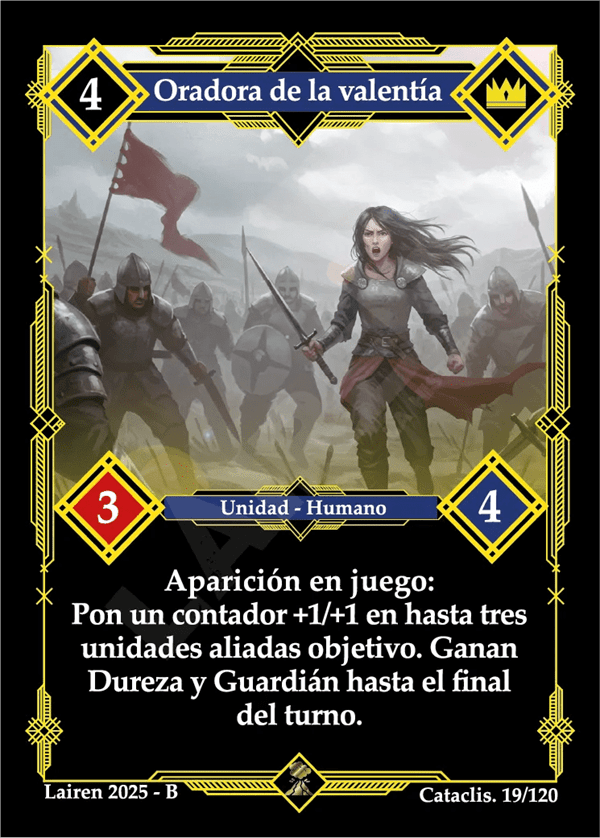 19 Oradora De La Valentia #1