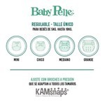 Pañal de Tela Baby Pelle Con Broches Animales Azules Multitalle Talle Multitalle #4