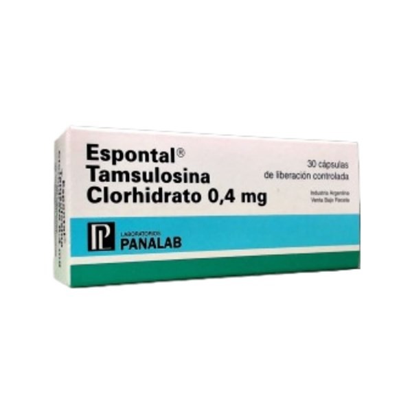 Panalab Espontal 0,4 Mg Tamsulosina x 30 Cáps Liberación Controlada #1