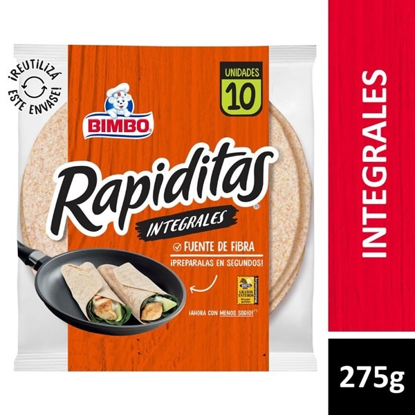 Rapiditas Bimbo Integrales x 275 grs #1