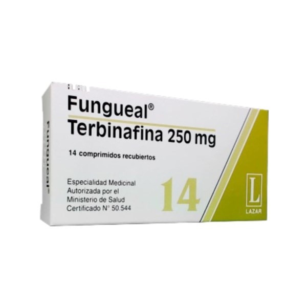 Lazar Fungueal Terbinafina 250 Mg x 14 Comp Recubiertos #1