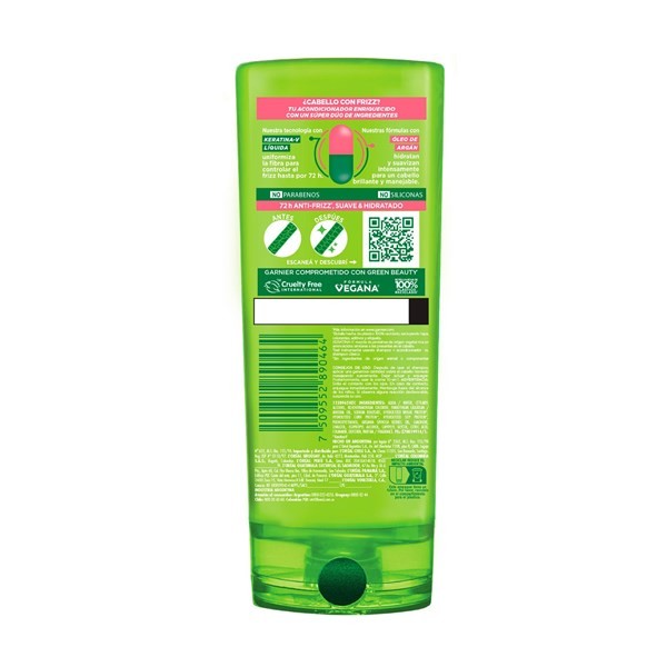 Acondicionador Fructis Disciplinante Hydra Liss 200 cc. alt