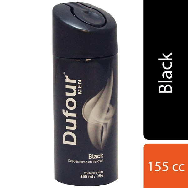 Desodorante Aerosol Dufour Men Black 155 cc. #1