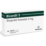 Bicardil 5 Mg | 30 Comprimidos | Bisoprolol fumarato #1