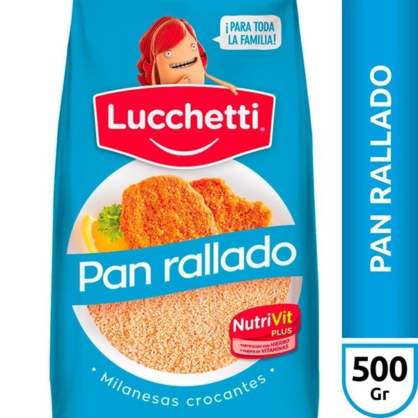 Pan Rallado Lucchetti Nutrivit 500 xg #1