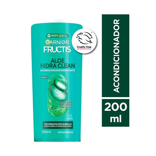 Acondicionador Fructis Aloe Water 200 cc.