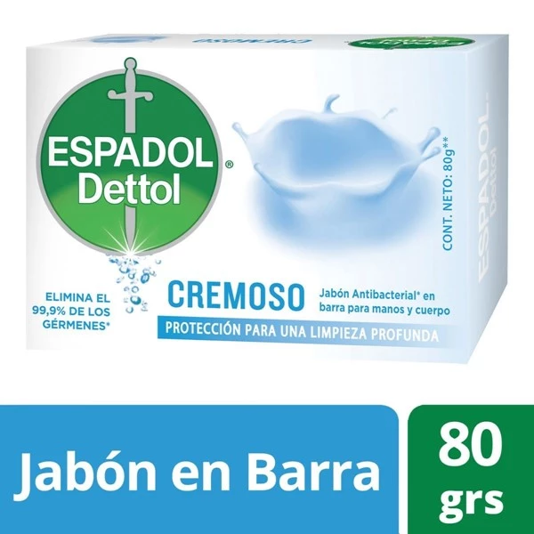 Espadol Jabón Cremoso 80 gr