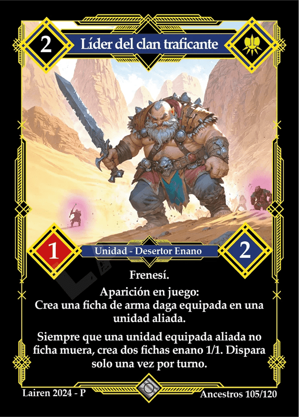 105 Lider Del Clan Traficante - Coste 2 #1