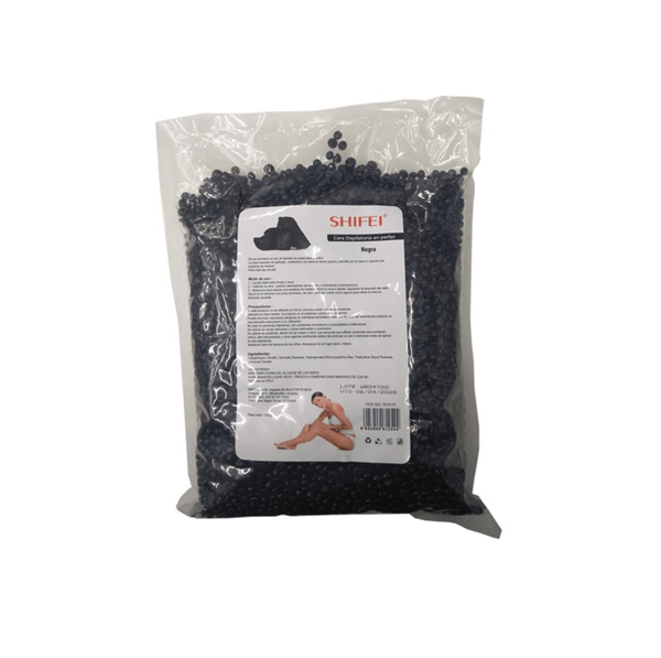 Shifei Cera Negra en perlas | 200 gr #1