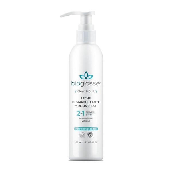 Bioglosse Leche Desmaquillante Y de Limpieza Clean & Soft 200 ml #1