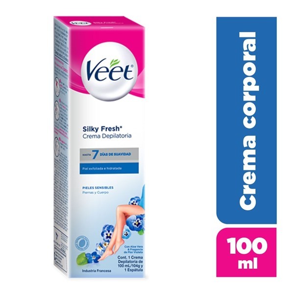 Veet Crema Depilatoria Para Piel Sensible 100 ml