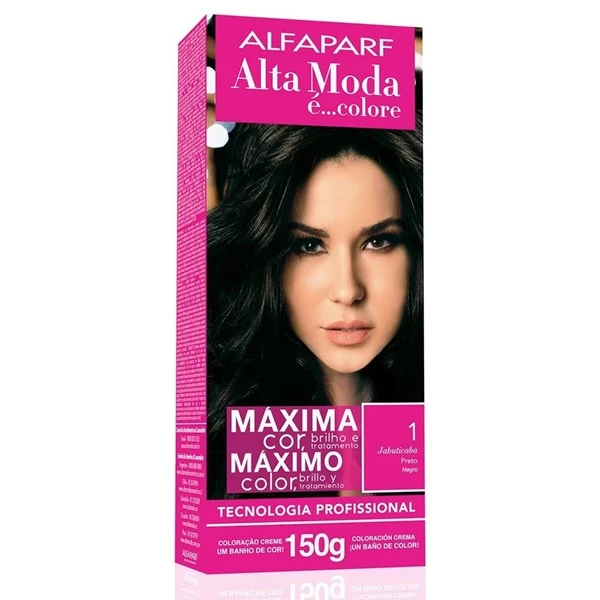 Alfaparf Alta Moda Kit Coloracion 1 negro