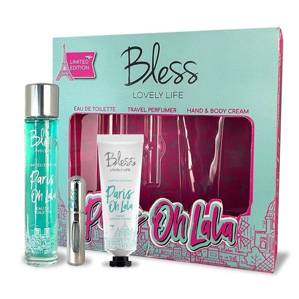 Bless Box Paris Oh Lala (Edt + Perfumero + Crema Corporal)