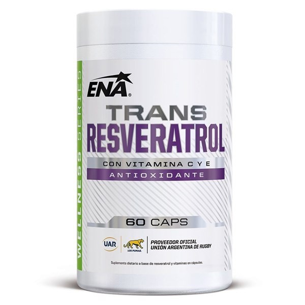 Ena Sport Trans Resveratrol 60 Cápsulas Antioxidante #1