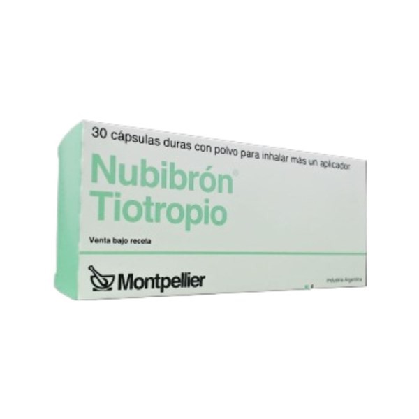 Montpellier Nubibron Tiotropio,Bromuro x 30 Cáps P / Inhalar #1