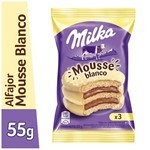 Alfajor Milka Triple Mousse Blanco 55 Gr #1