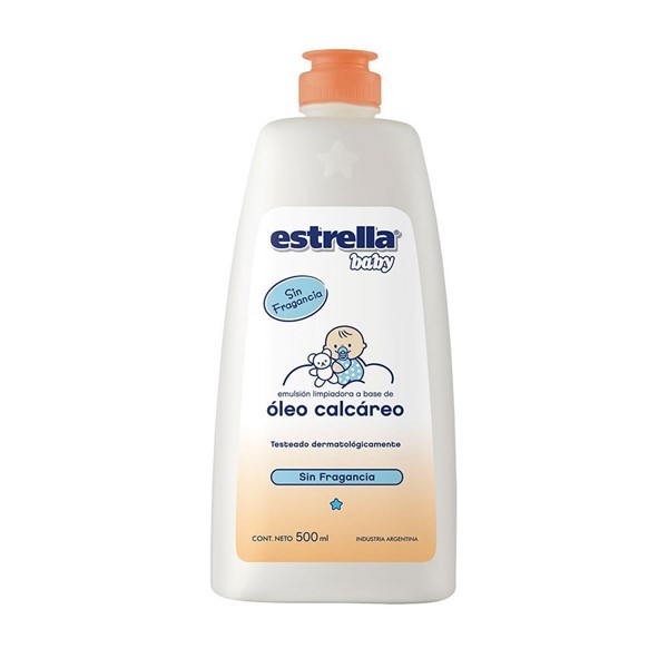 Baby Óleo Calcáreo Sin Fragancia Con Extracto de Algodon x 500 ml alt