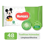 Huggies Toallitas húmedas Limpieza Humectante x 48 Unidades #1