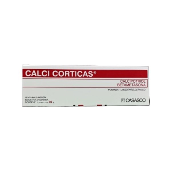 Casasco Calci Corticas Calcipotriol + Betametasona Dipropionato Ungüento x 30 g #1