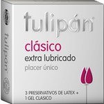 Tulipán Preservativo de Látex Lubricados Clásicos x 3 un #1