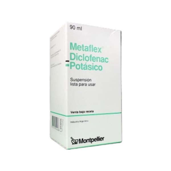 Montpellier Metaflex Diclofenac Pot Sico Suspensión x 90 ml #1