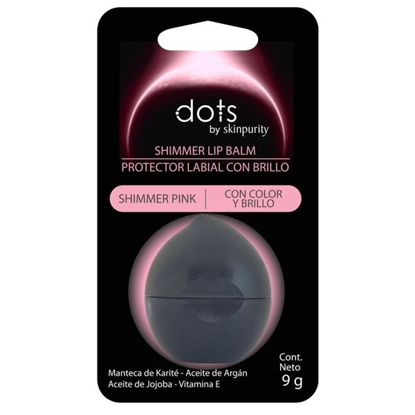 Dots Protector Labial 4 en 1 By Skinpurity Shimmer Pink