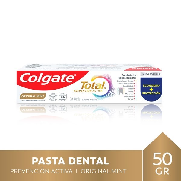 Colgate Crema Dental Total 12 clean Mint 50 gr