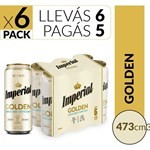 Cerveza Imperial Golden 473 cc Sixpack #1